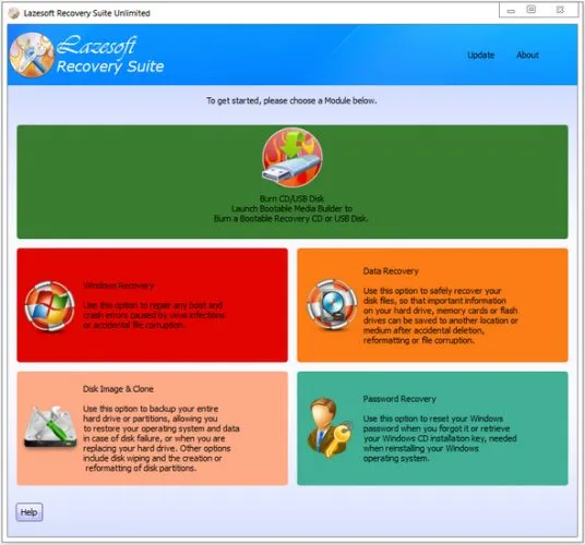 Lazesoft Windows Recovery v5.3.0.1 Full İndir - Türkçe